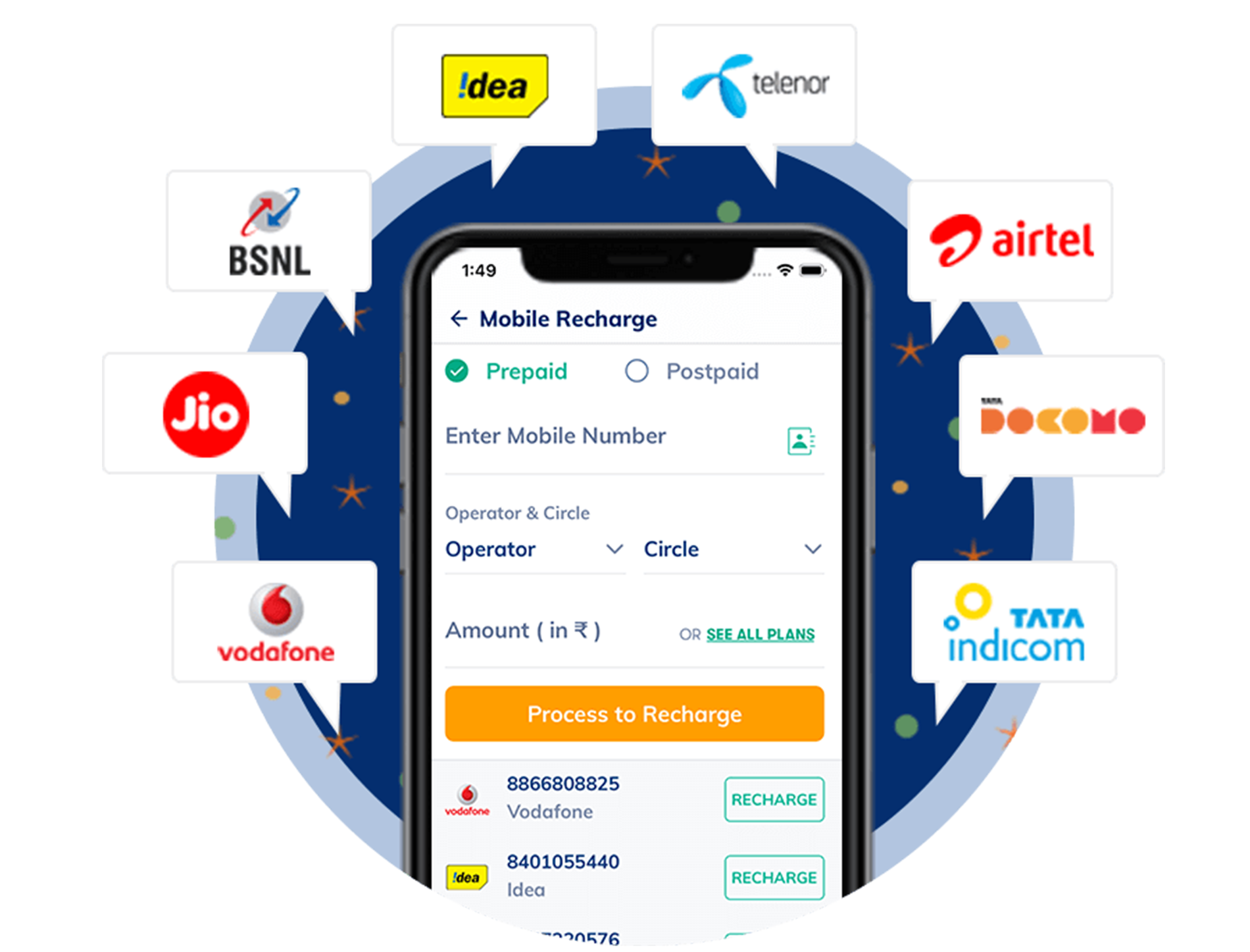 AltusPe Recharge Dashboard